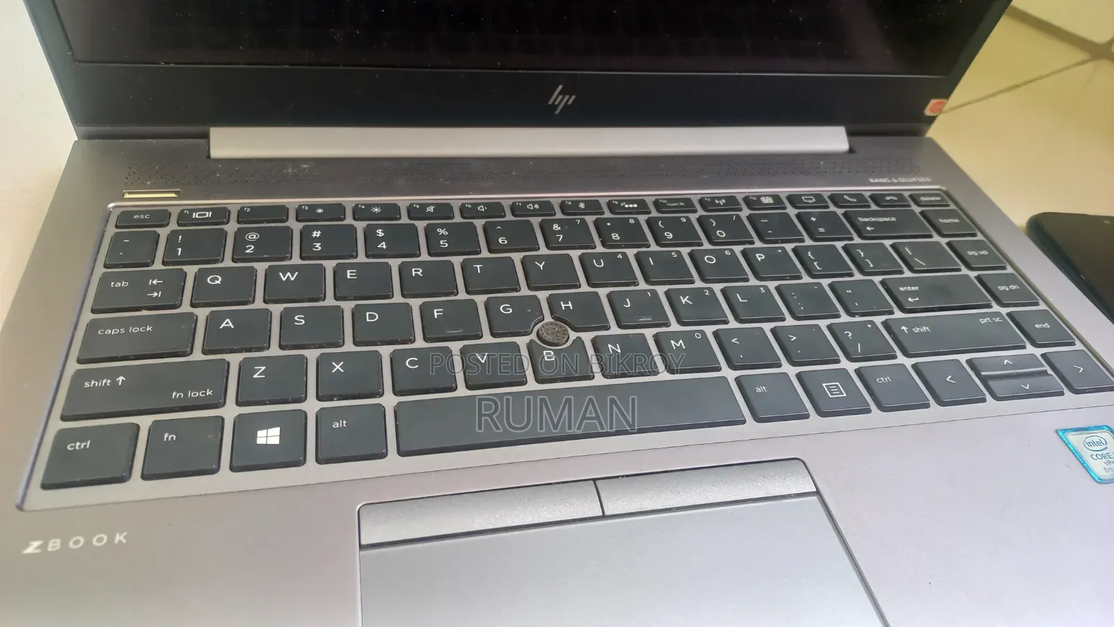 ল্যাপটপ HP ZBook 14u G5 16GB ইন্টেল কোর i5 SSD 500GB