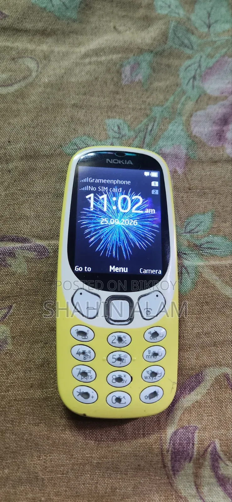 Nokia 3310 Yellow