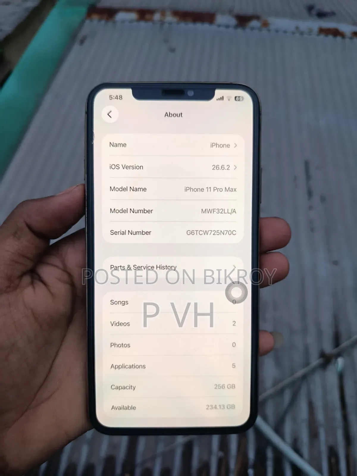 অ্যাপল আইফোন ১১ প্রো ম্যাক্স ২৫৬ জিবি হোয়াইট