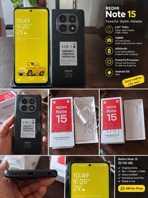 Xiaomi Redmi Note 15 128 GB Black