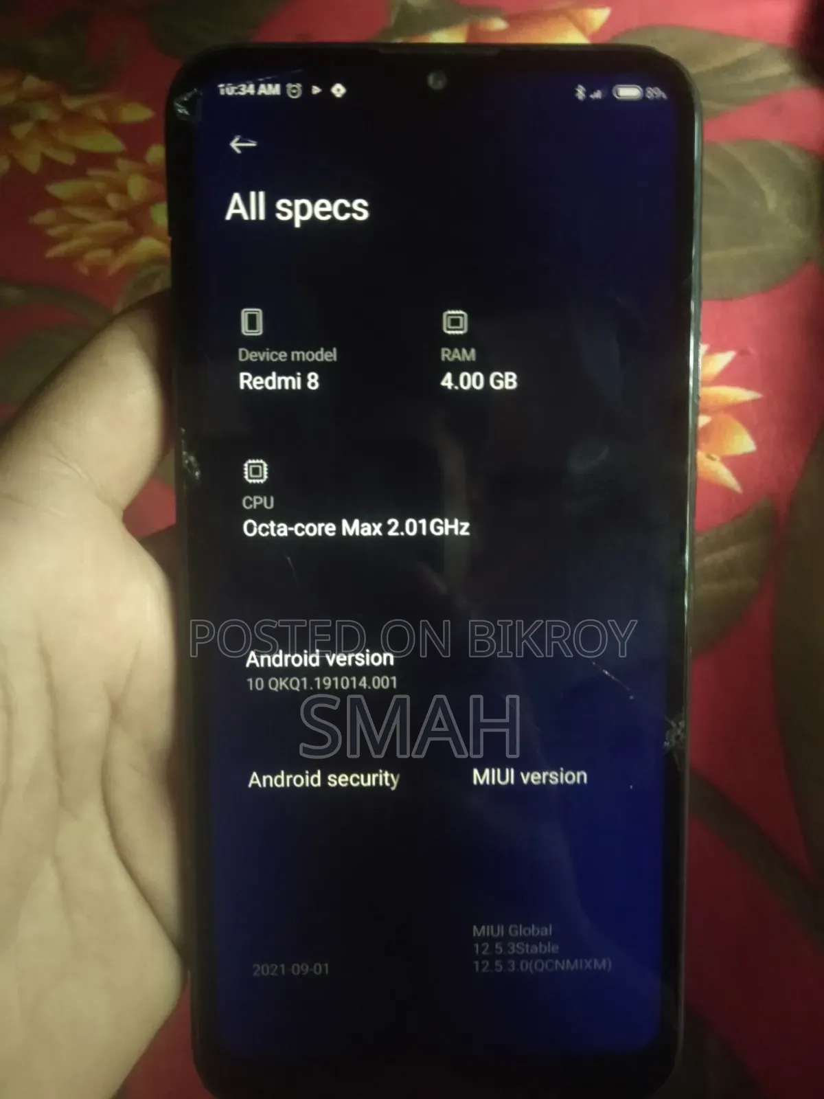 শাওমি রেডমি ৮ ৬৪ জিবি কালো