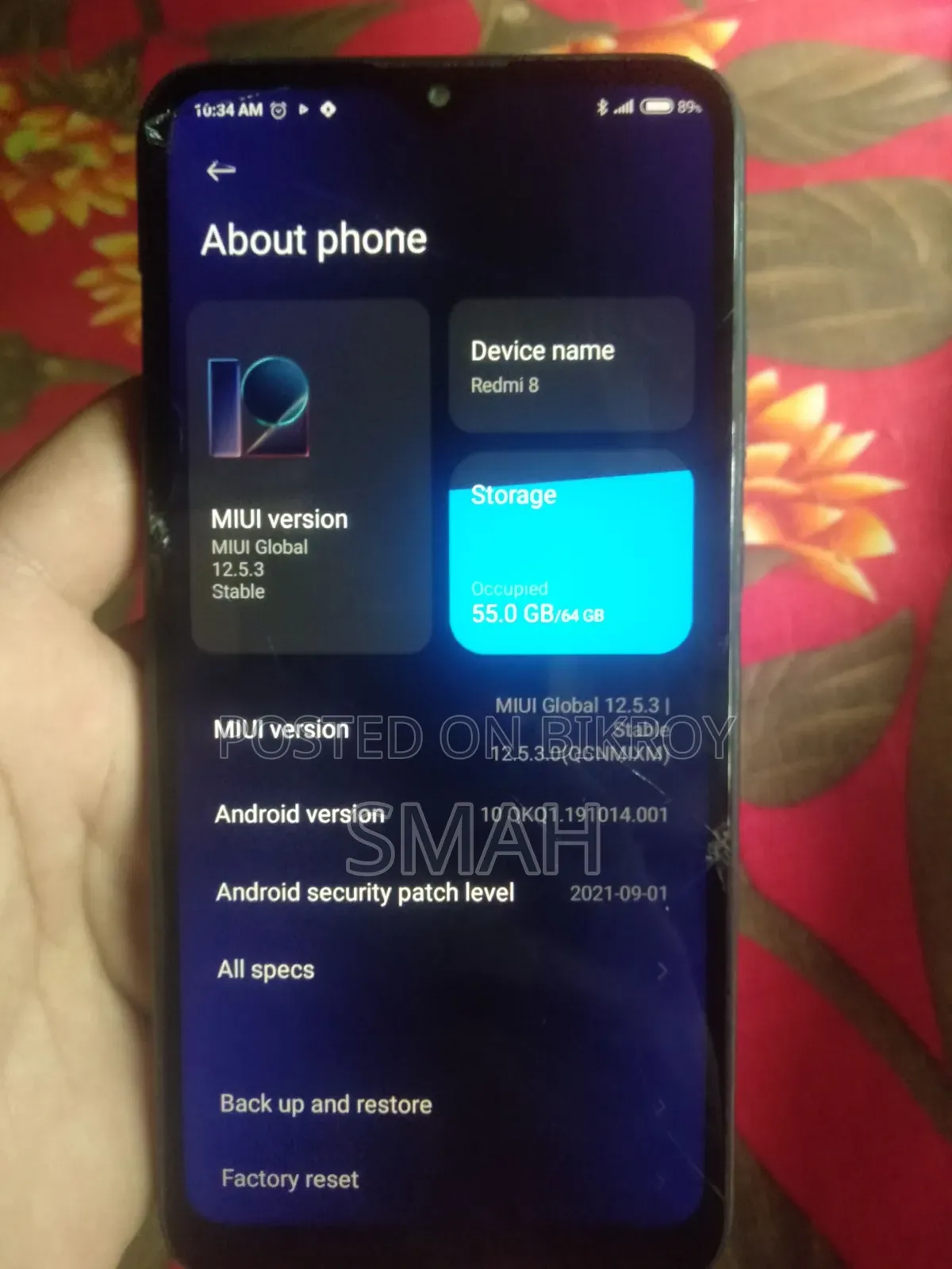 শাওমি রেডমি ৮ ৬৪ জিবি কালো