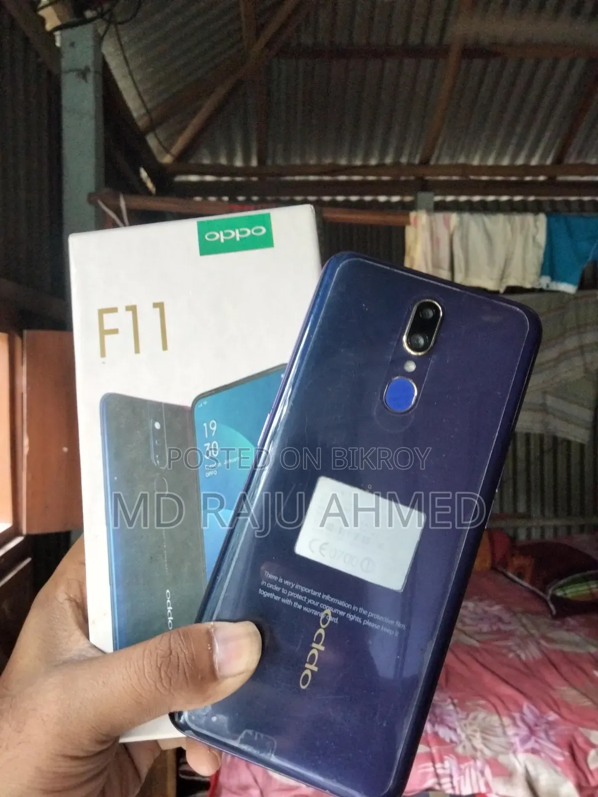 Oppo F11 256 GB Purple