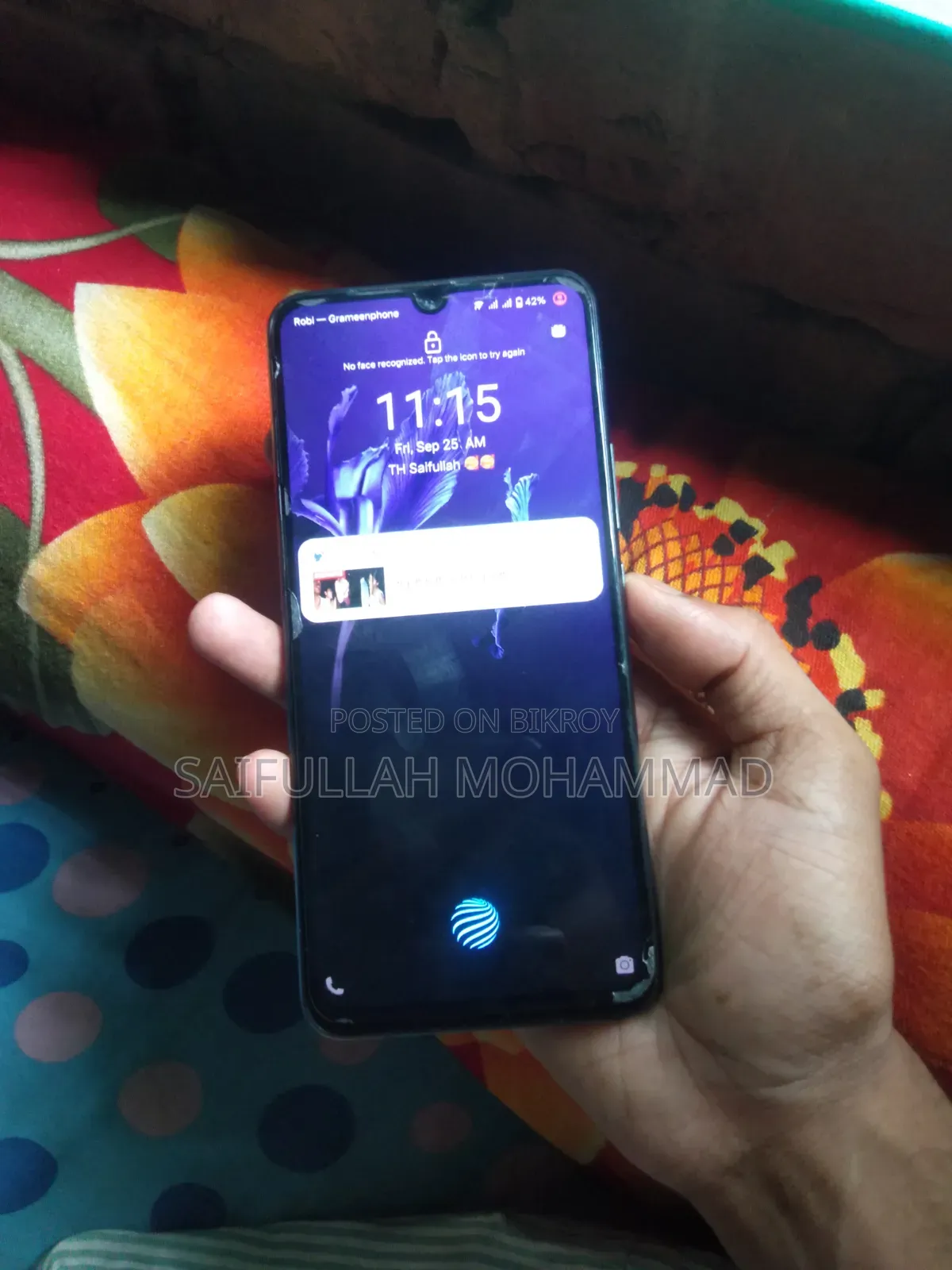 Vivo V20 128 GB Black