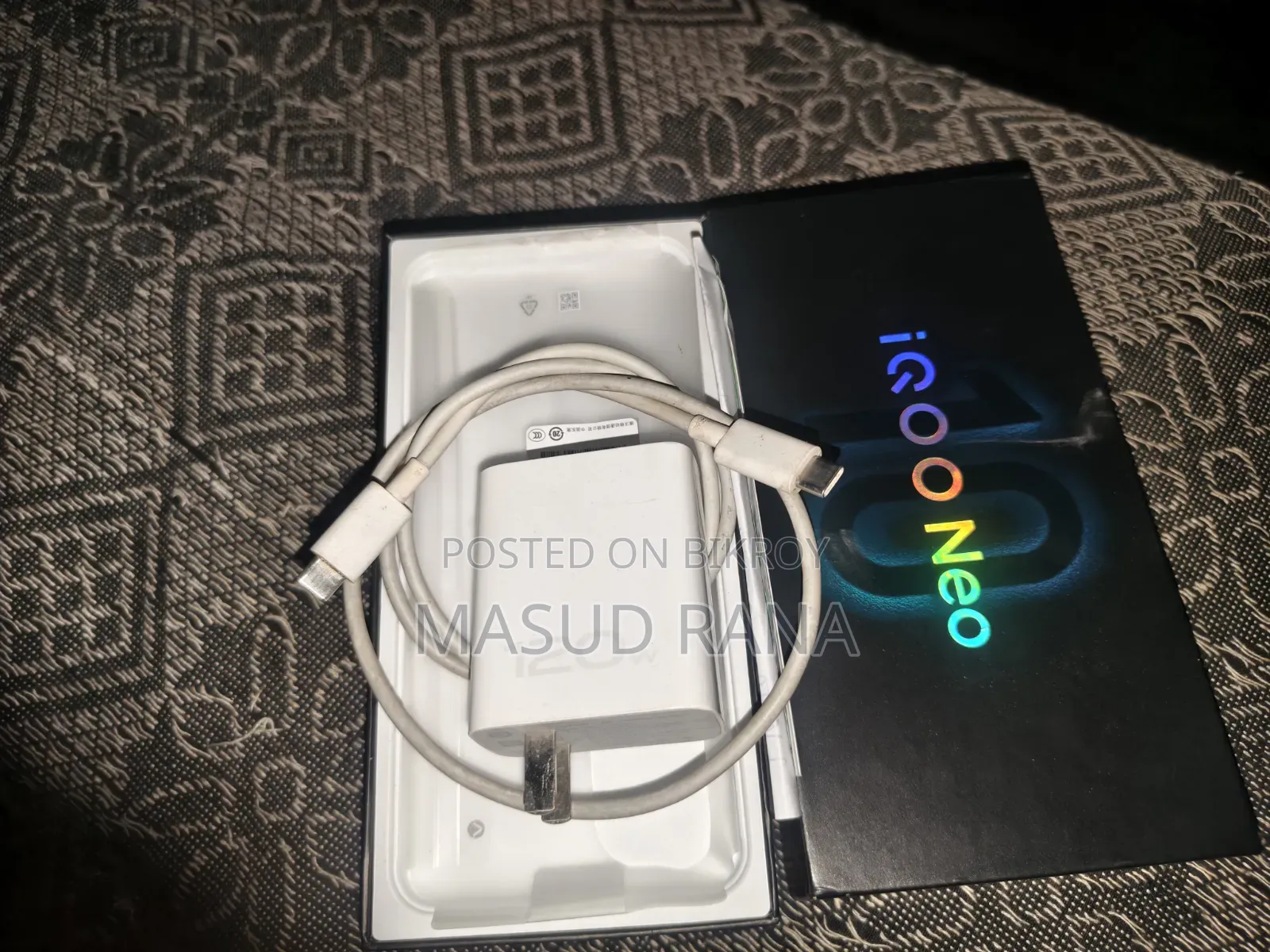 iQOO 256 GB Black
