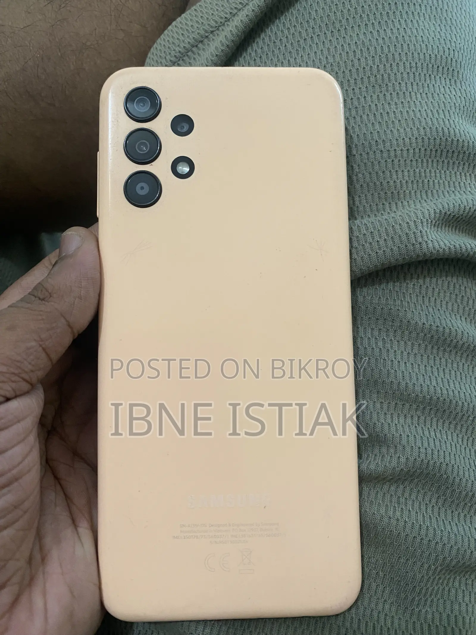 স্যামসাং গ্যালাক্সি এ১৩ ৬৪ জিবি কমলা