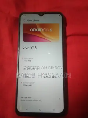 ভিভো ওয়াই১৮ ৬৪ জিবি ব্ল্যাক