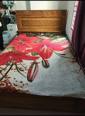 Akashmoni Wooden Bed for Sale