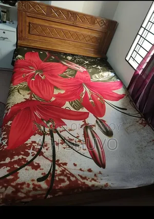 Akashmoni Wooden Bed for Sale