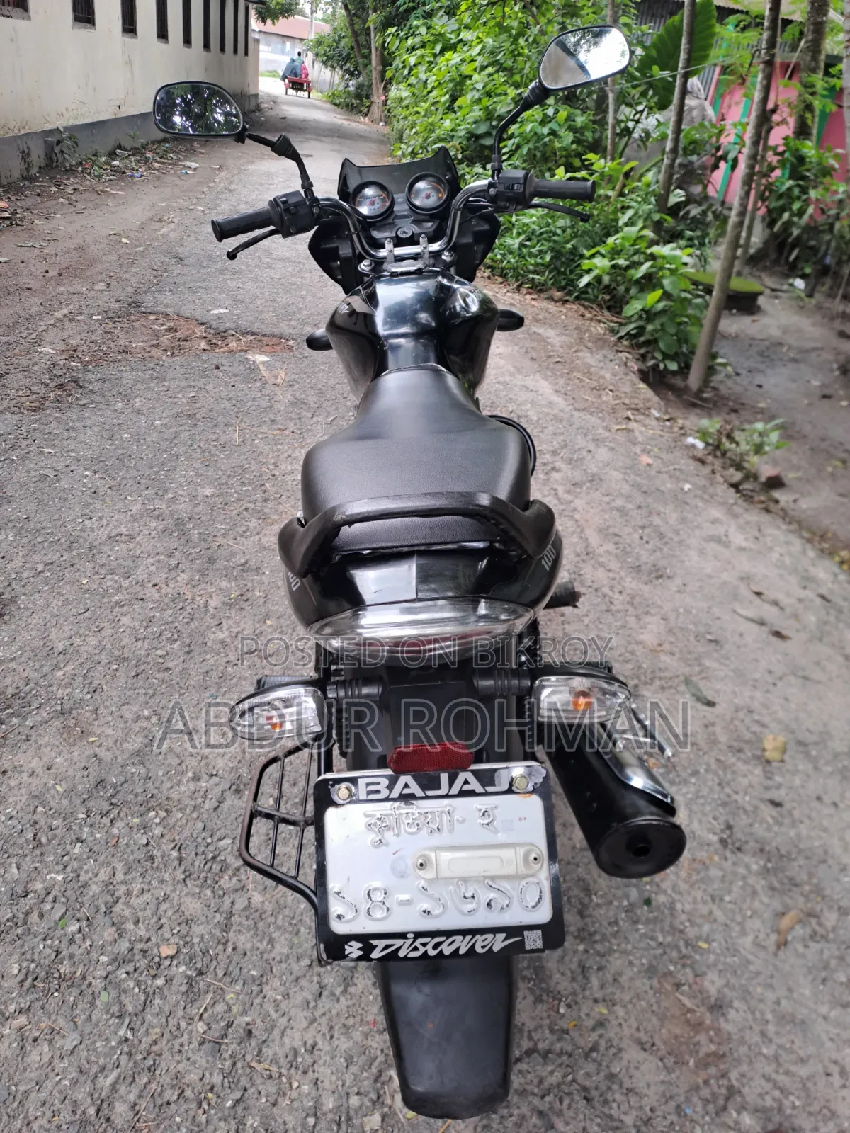 Bajaj Discover 100 2017 Black