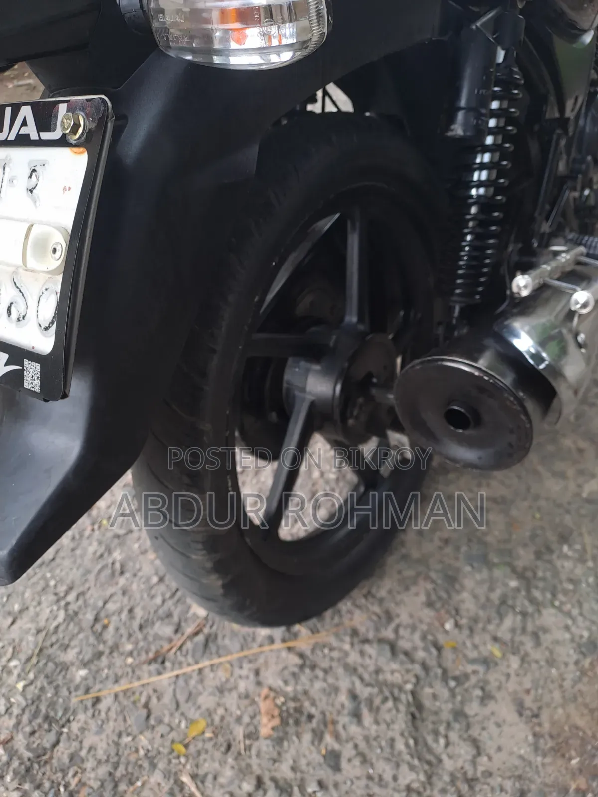 Bajaj Discover 100 2017 Black