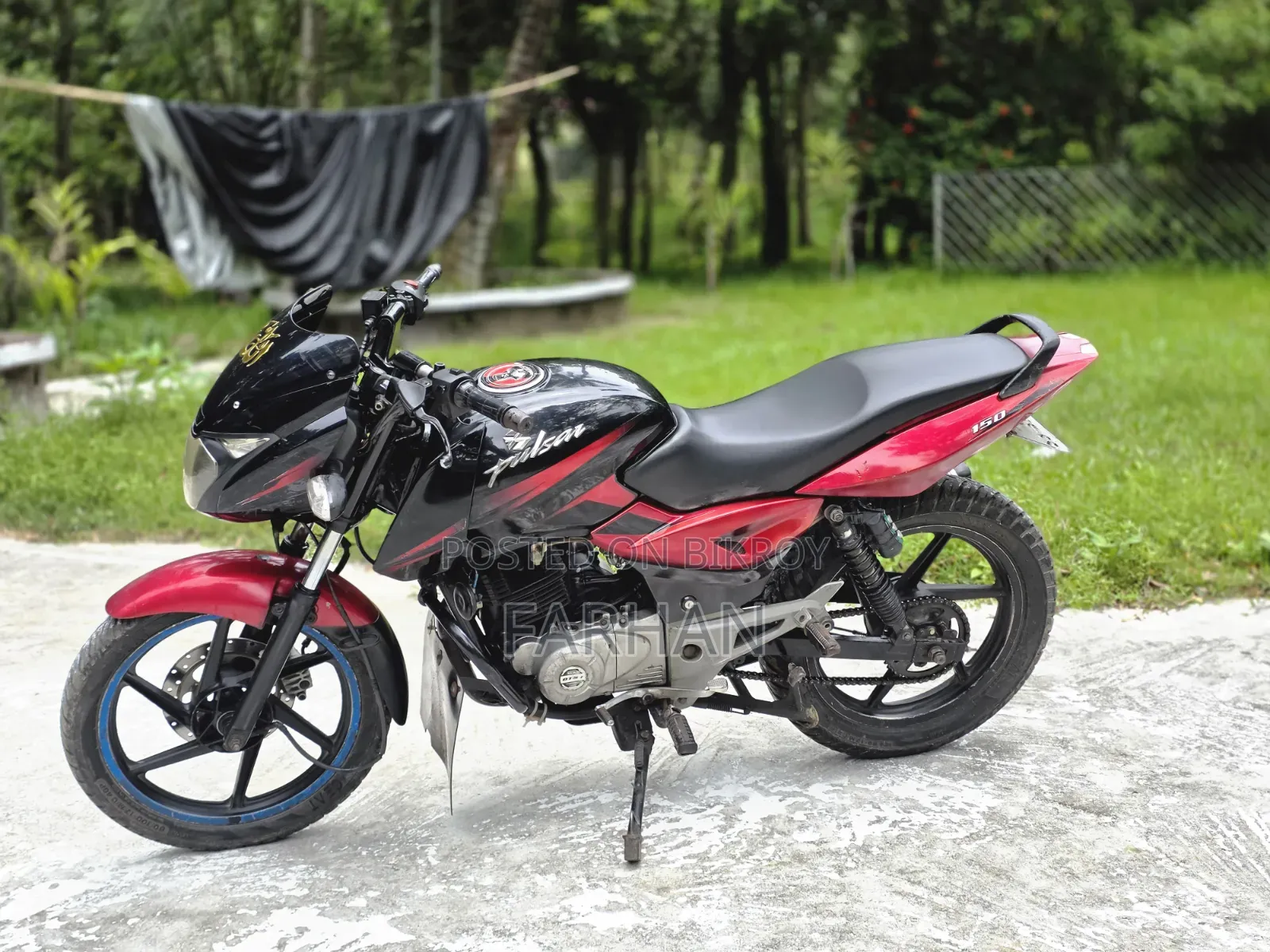 Bajaj Pulsar 150 2016 Red