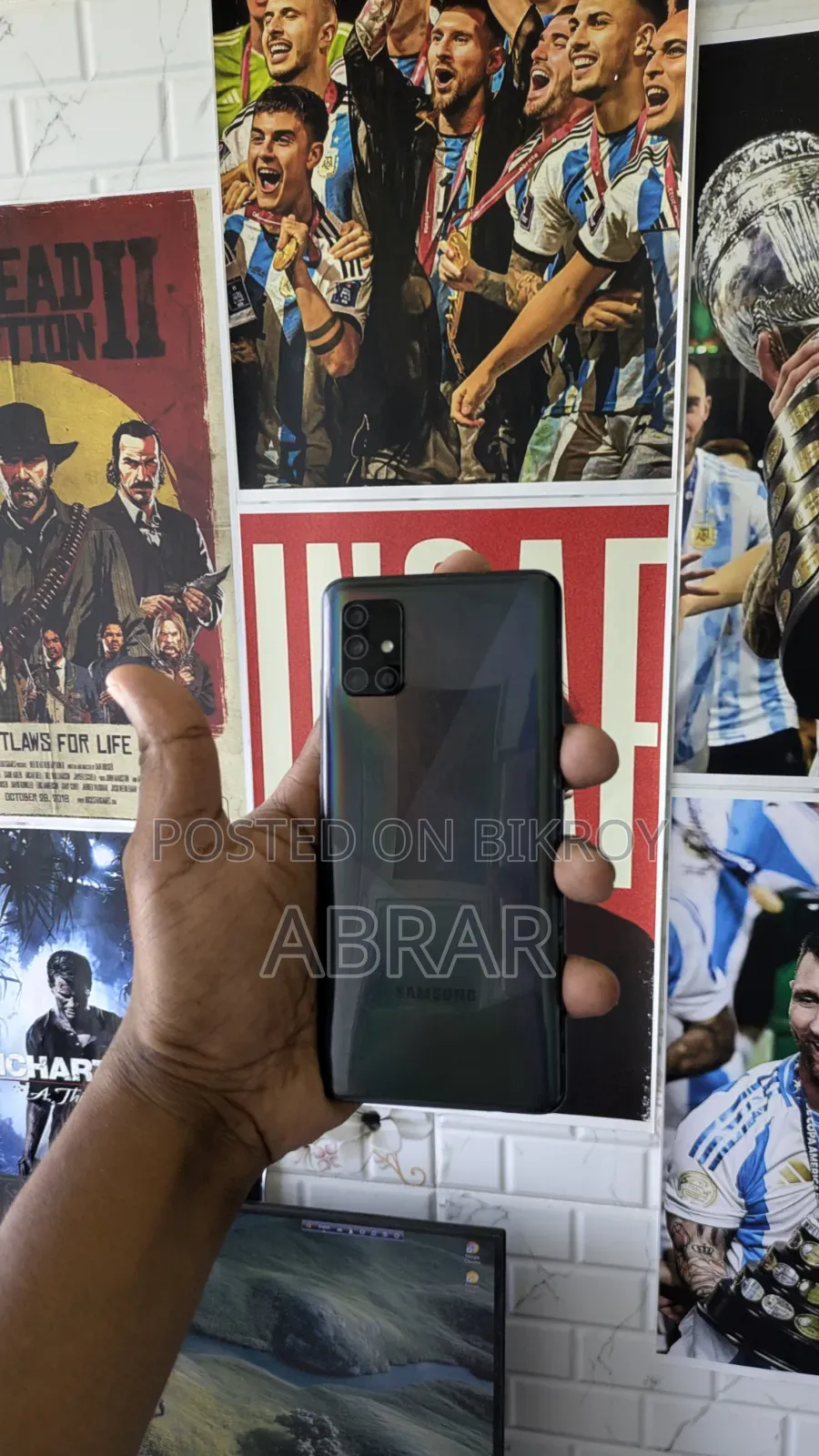 স্যামসাং গ্যালাক্সি এ৫১ ১২৮ জিবি গ্রাফাইট