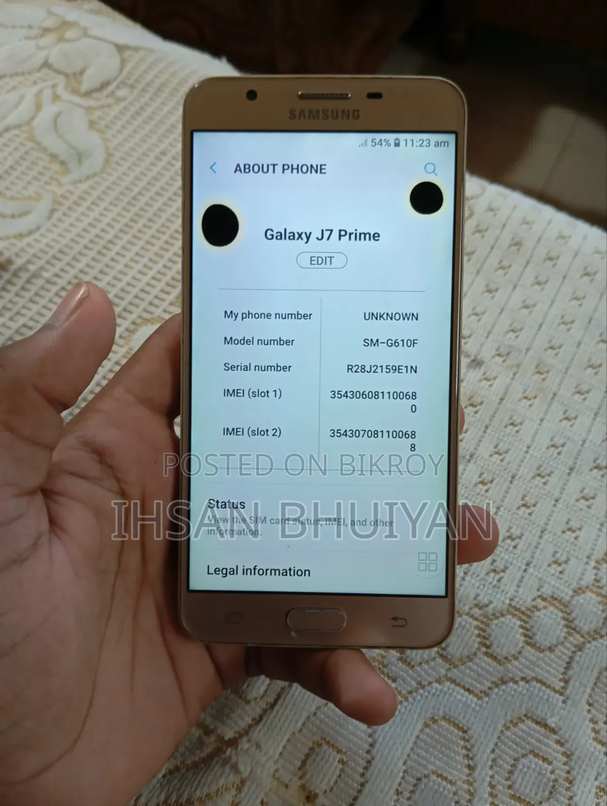 Samsung Galaxy J7 Prime 16 GB Black