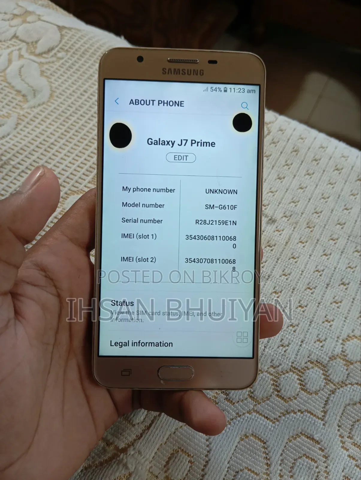 Samsung Galaxy J7 Prime 16 GB Black