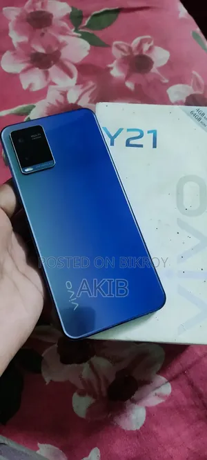 Vivo Y21 64 GB Blue