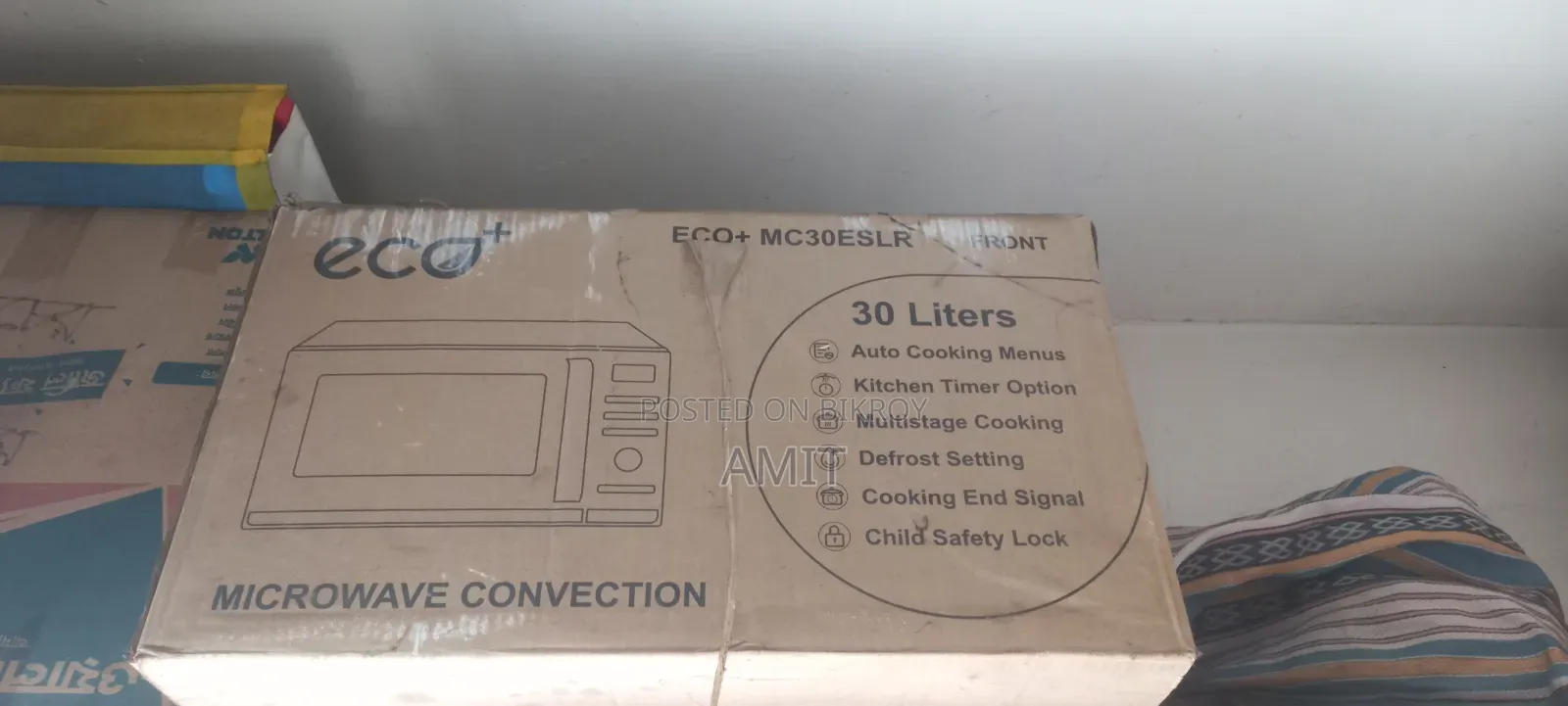 ECO+ 30 Liter Convection Microwave Oven (Model: ECO+ Mc30eslr).