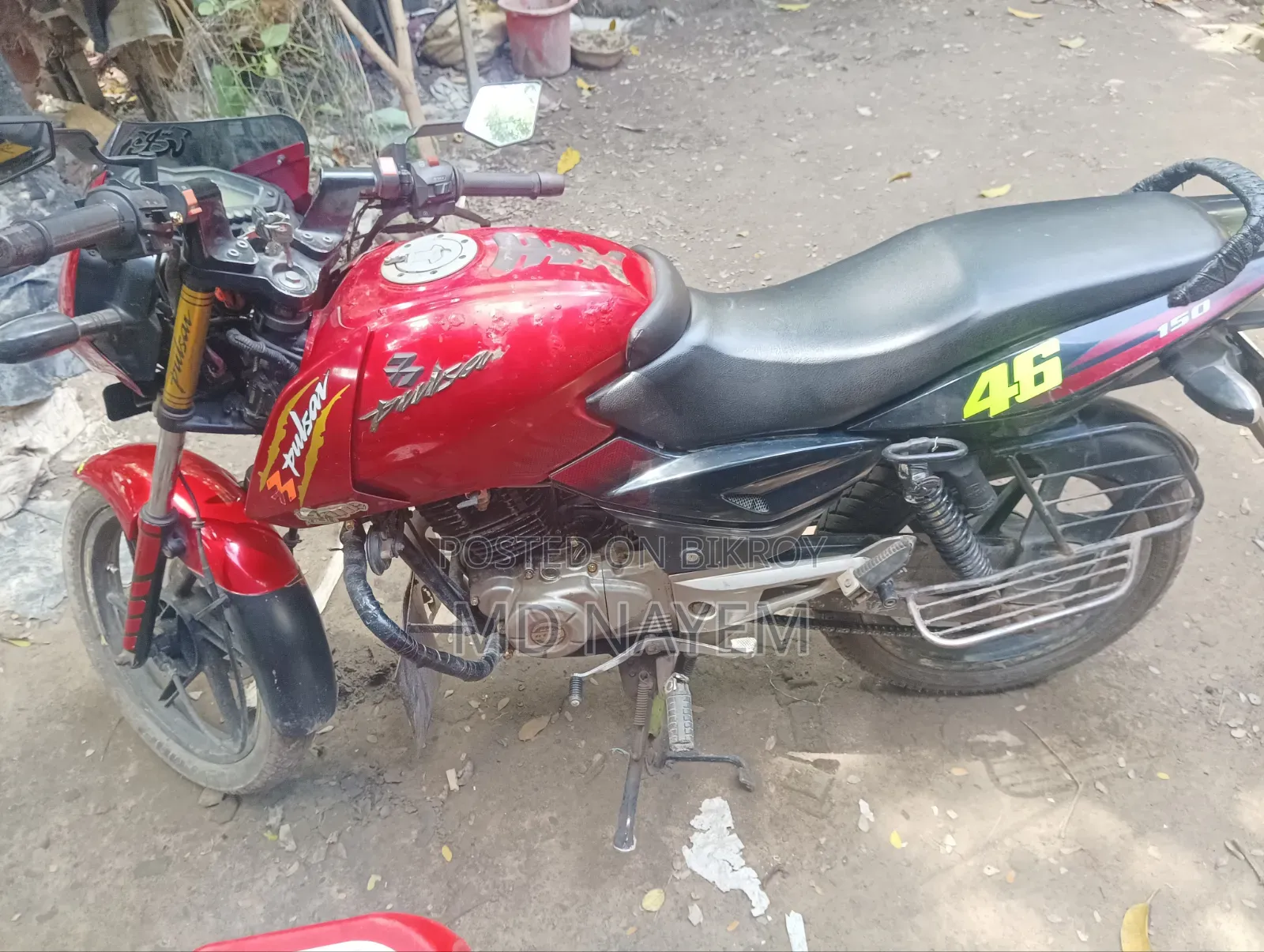 Bajaj Pulsar 150 2012 Red