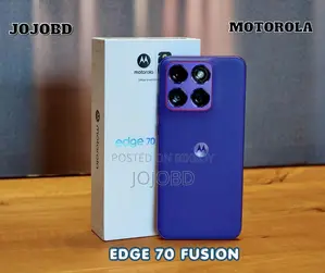 New Motorola Edge 70 Fusion 128 GB Black