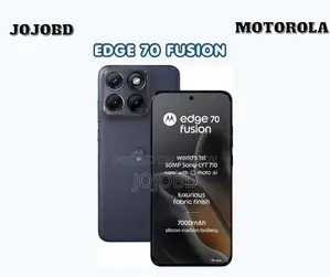 New Motorola Edge 70 Fusion 128 GB Black
