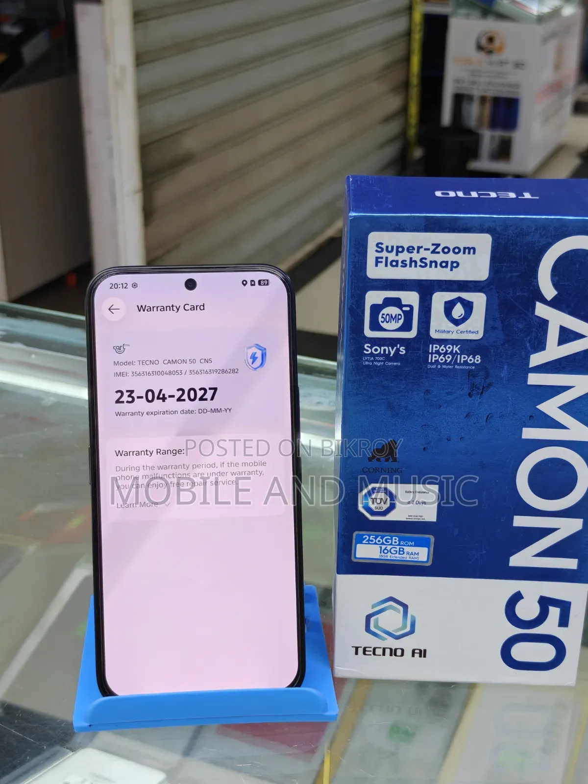 Tecno Camon 50 256 GB Bronze