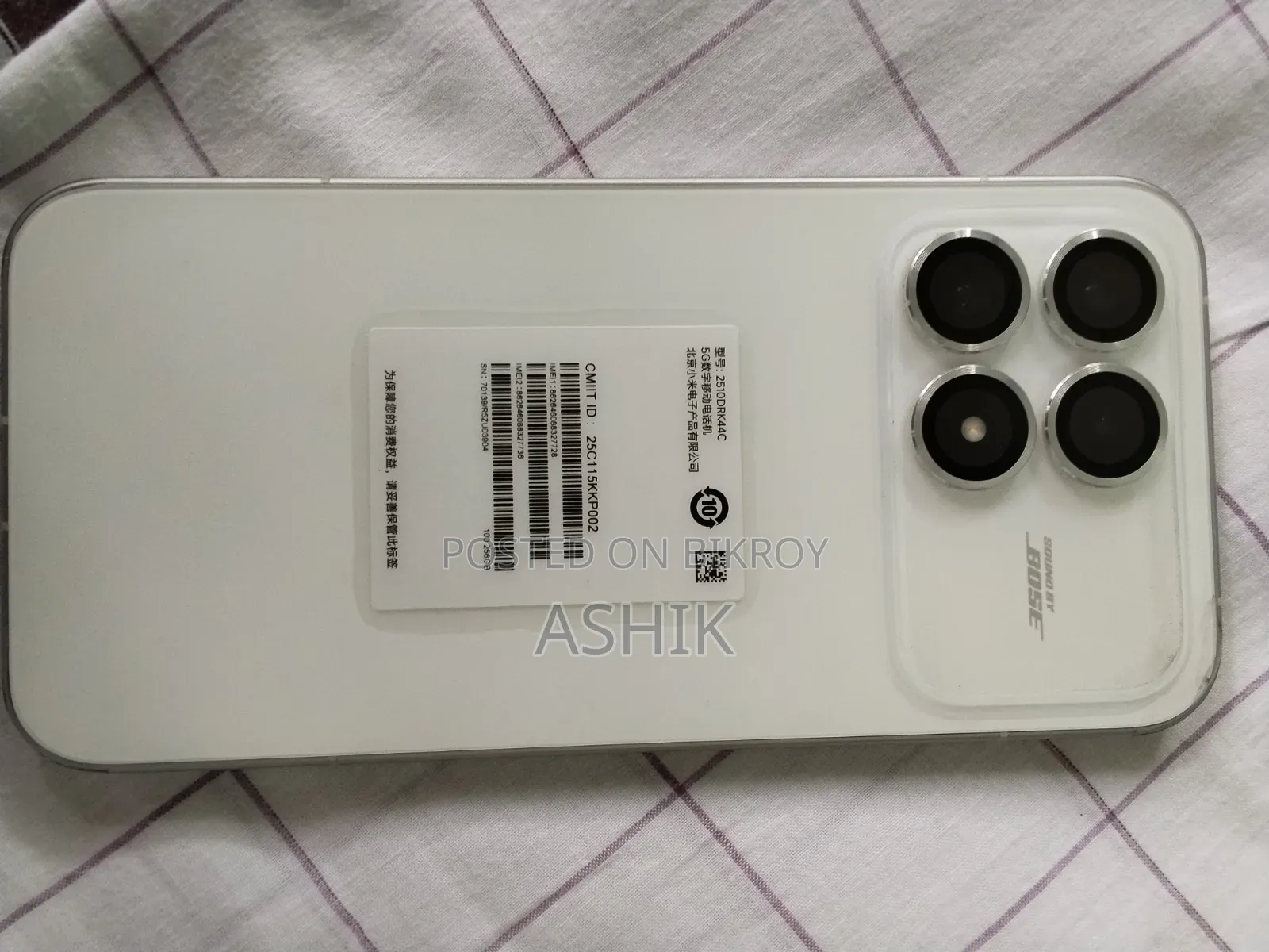 Xiaomi Redmi K90 256 GB White