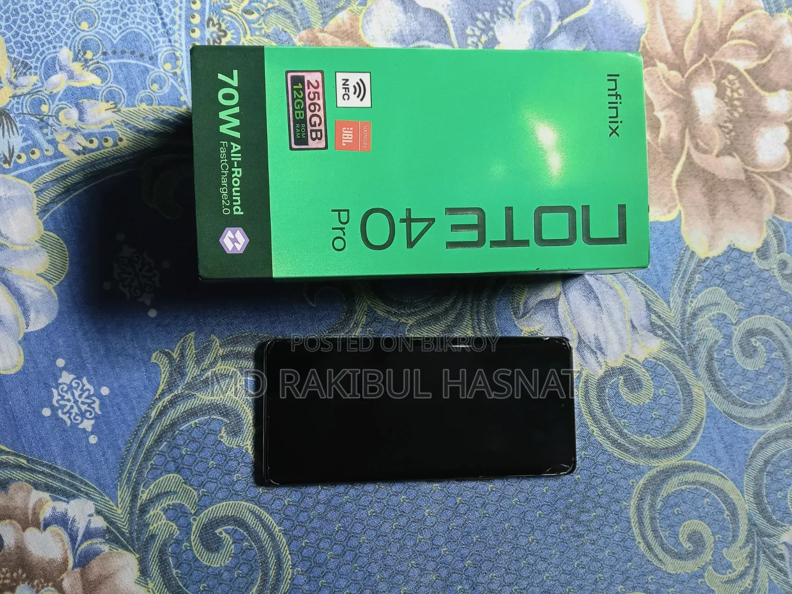 Infinix Hot 40 Pro 256 GB Yellow