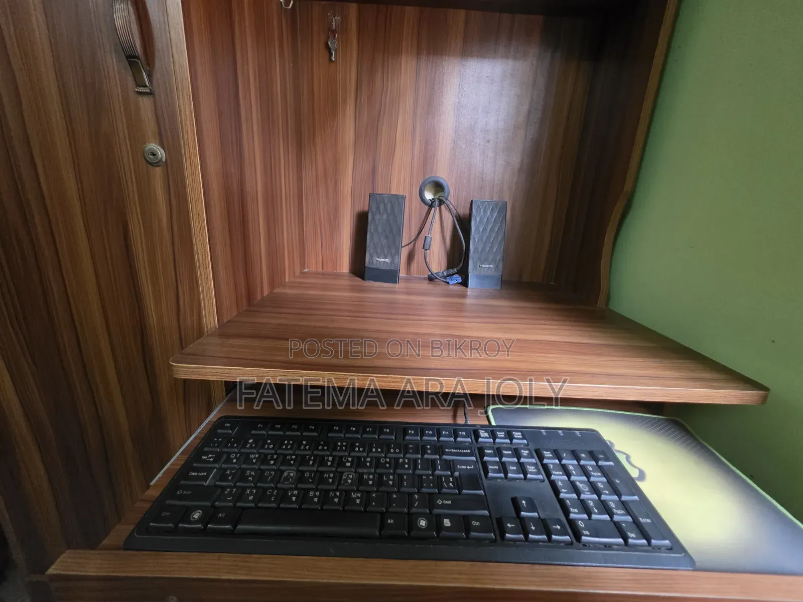 Computer Table Cum Wardrobe for Sale