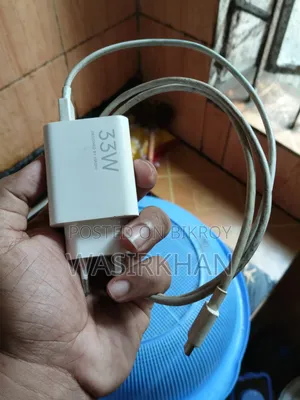 শাওমি অরিজিনাল সুপার ফাস্ট চার্জার ৩৩ ওয়াট