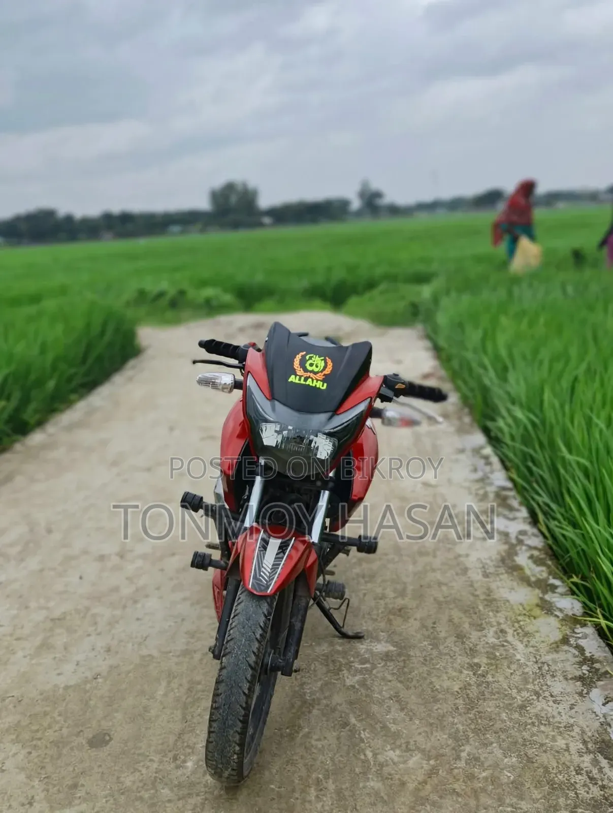 TVS Apache RTR 160 2v Refresh X-connect 2017 Red