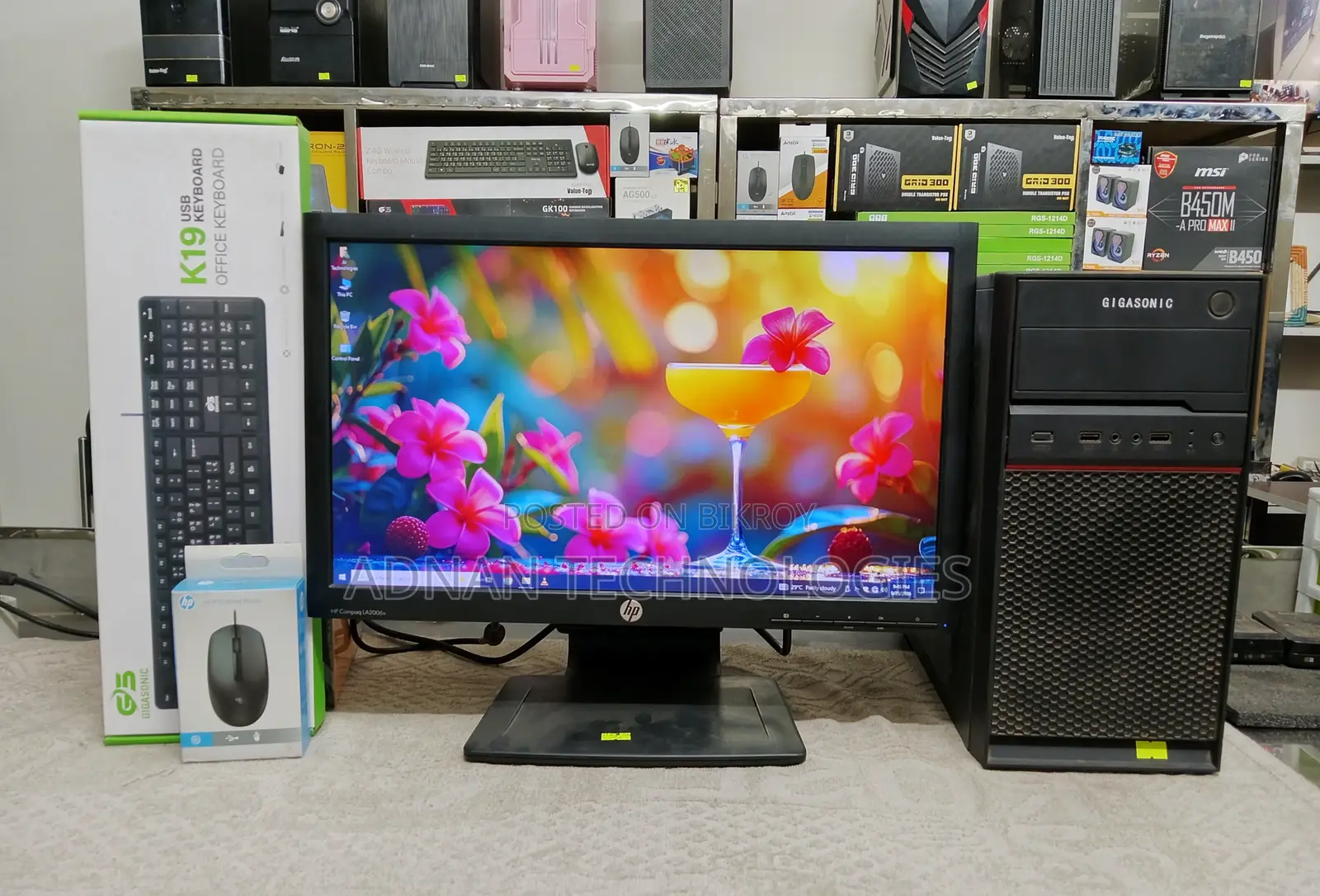 Desktop Computer 4GB Intel Core i3 HDD 500GB