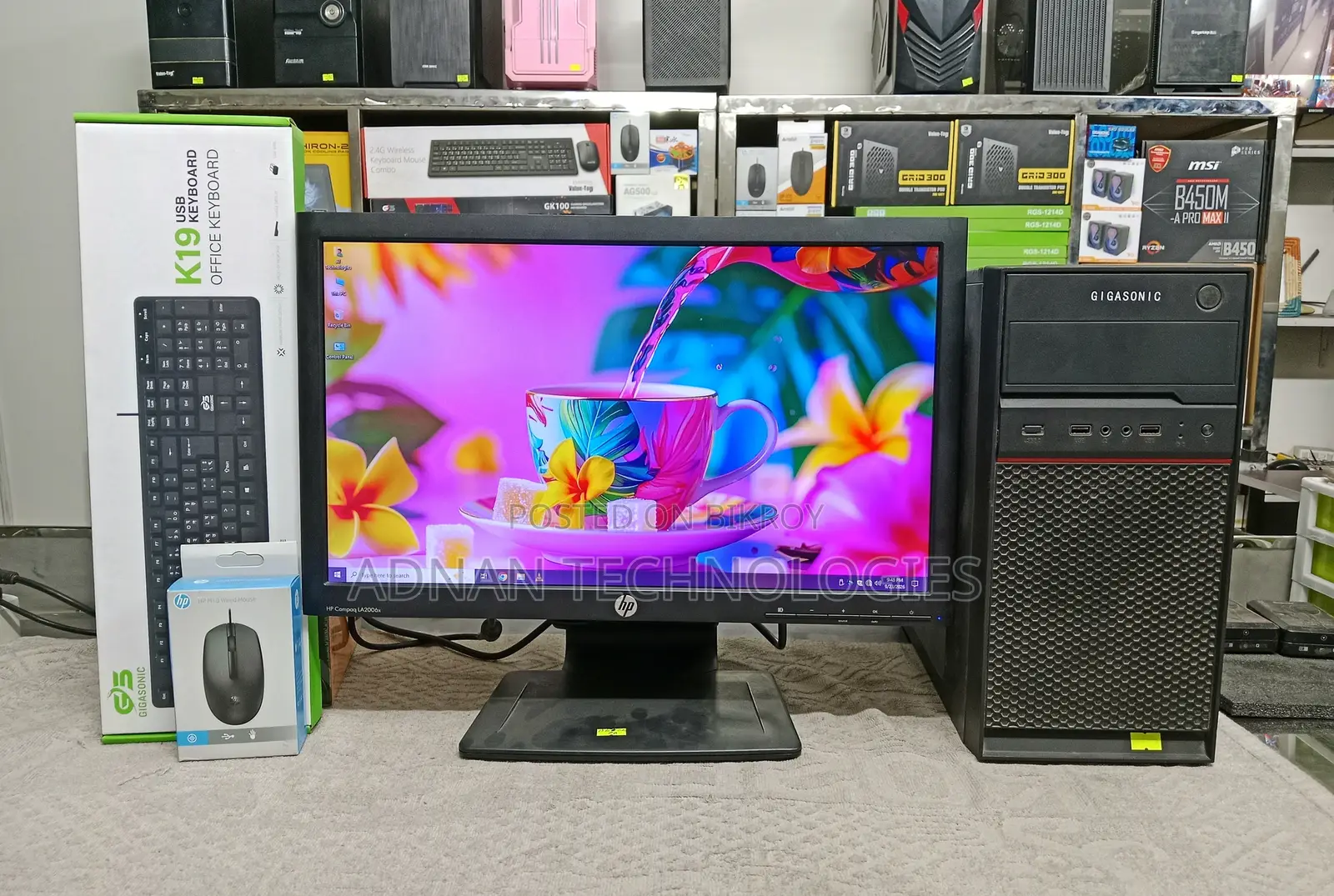 Desktop Computer 4GB Intel Core i3 HDD 500GB
