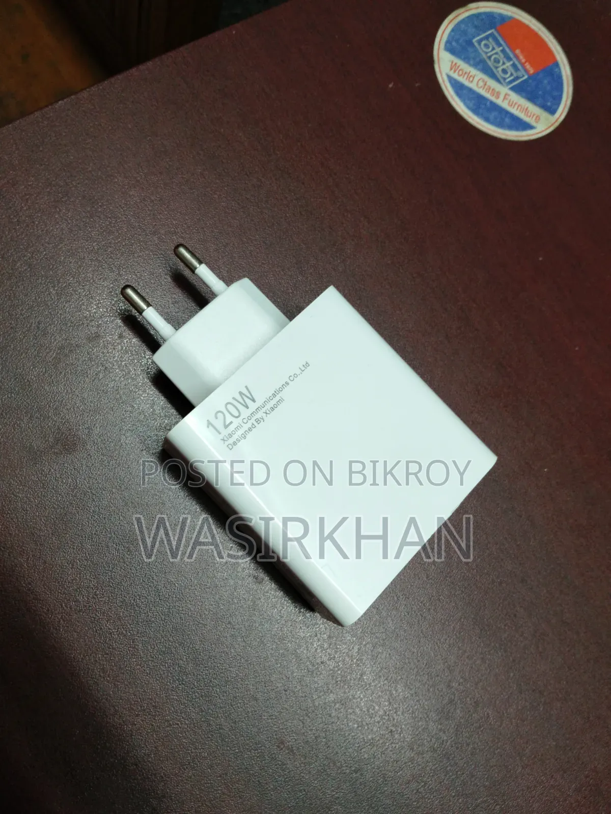 শাওমি অরিজিনাল সুপার ফাস্ট টার্বো চার্জার ১২০ ওয়াট