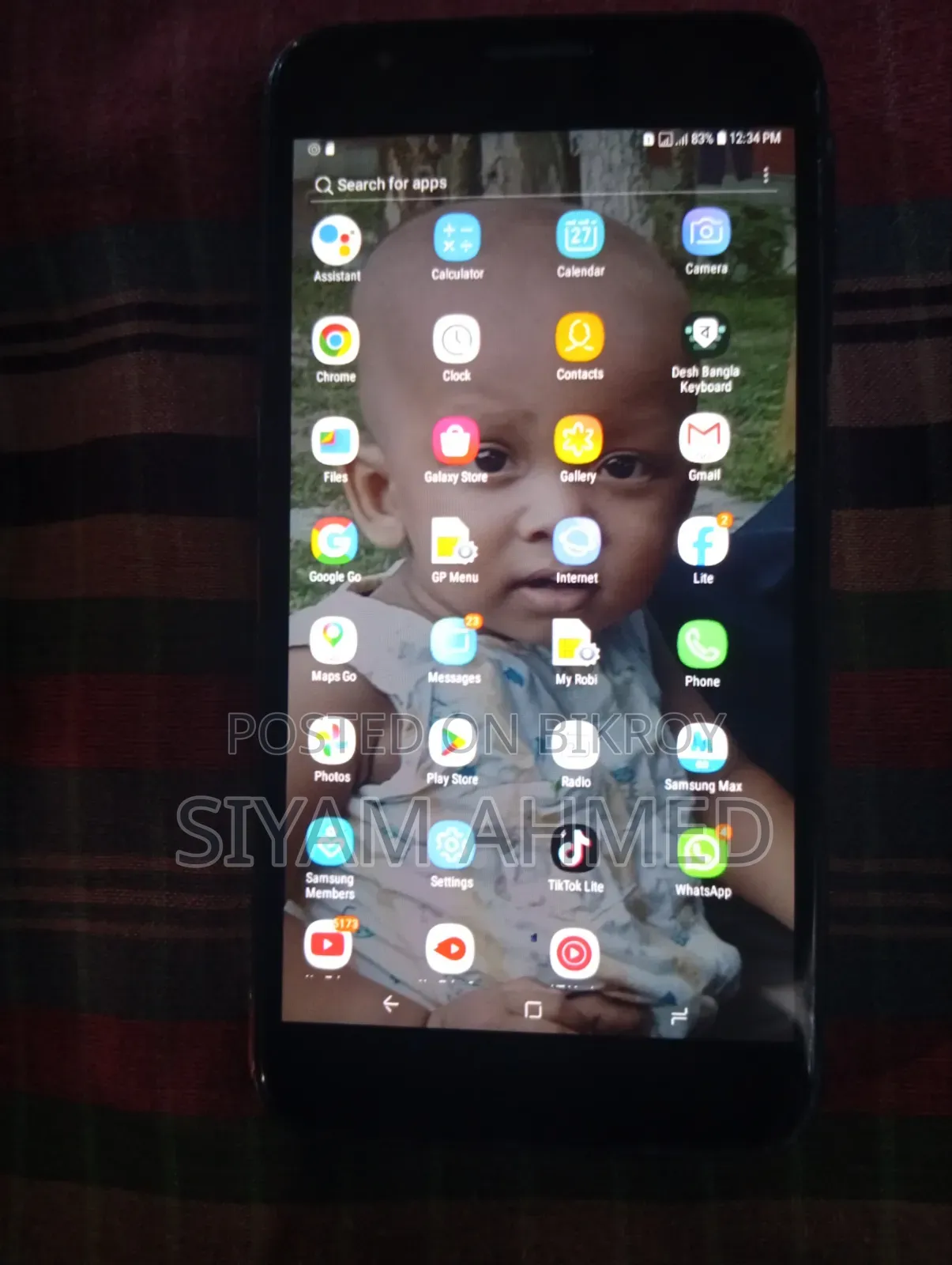 স্যামসাং গ্যালাক্সি এ২ কোর ১৬ জিবি নীল