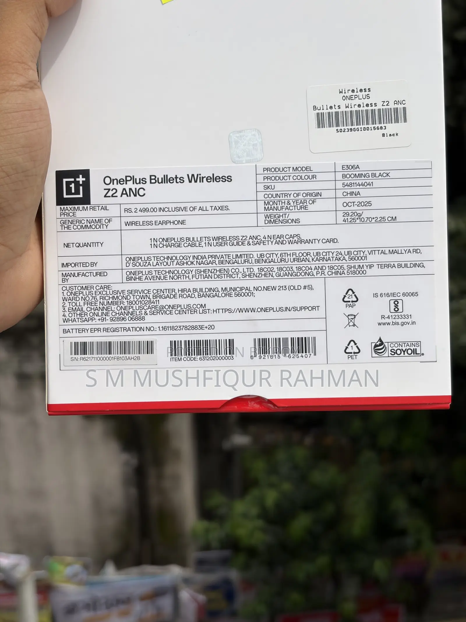 Oneplus Bullets Wireless Z2 ANC Neakband