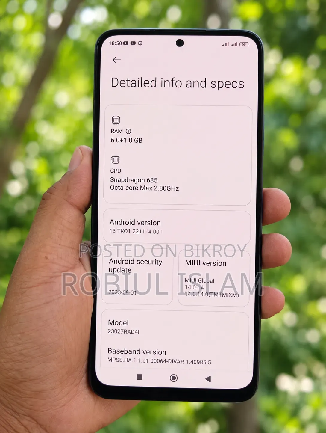 Xiaomi Redmi Note 12 128 GB Black