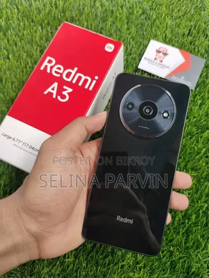 শাওমি রেডমি এ৩ ১২৮ জিবি কালো