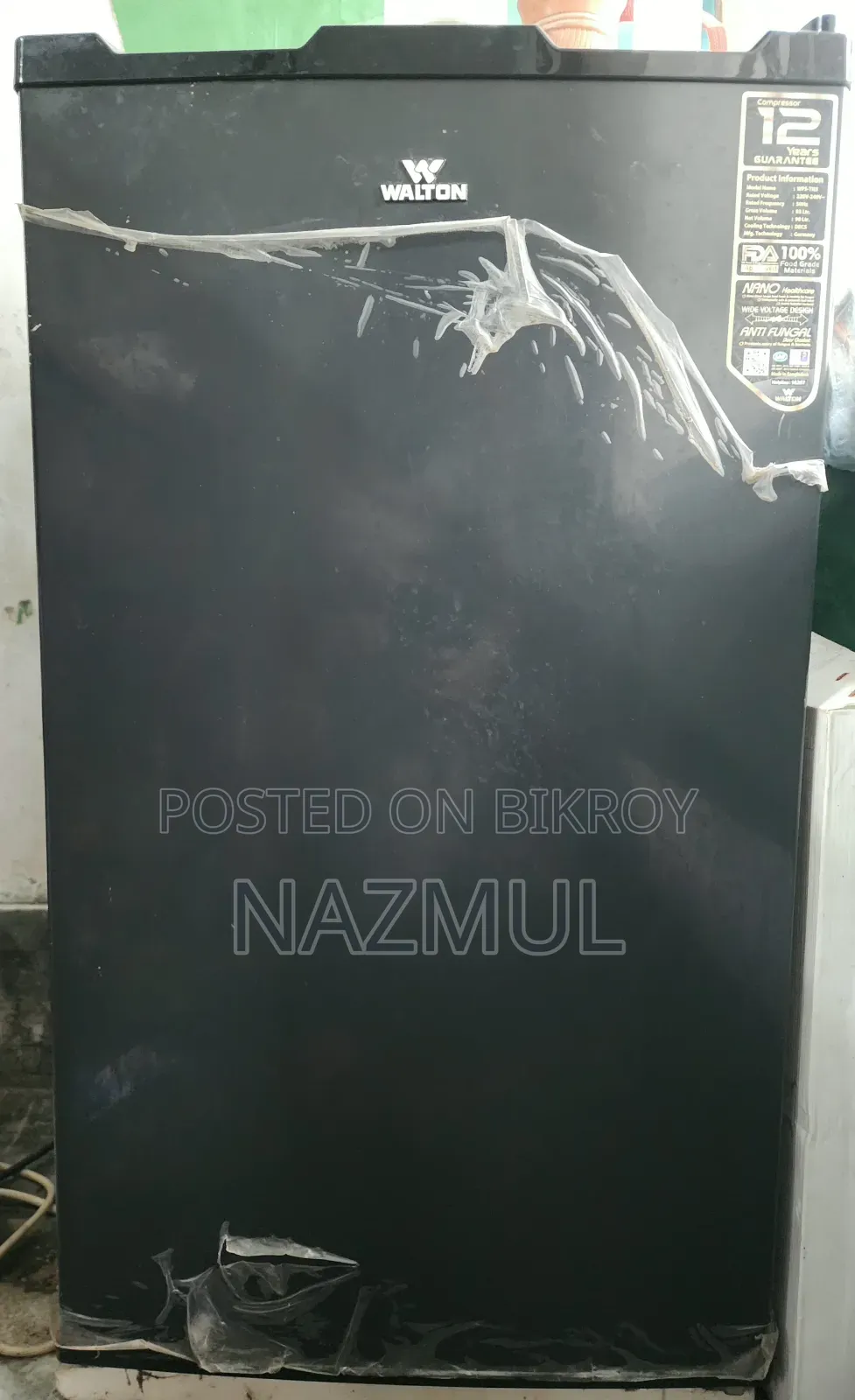 ওয়ালটন রেফ্রিজারেটর ৯৩এল – ফুল ফ্রেশ কন্ডিশন