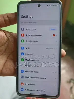 নতুন শাওমি রেডমি নোট ১৫ ২৫৬ জিবি কালো