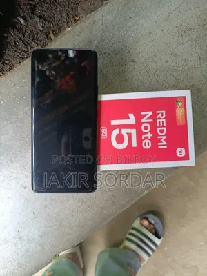 নতুন শাওমি রেডমি নোট ১৫ ২৫৬ জিবি কালো