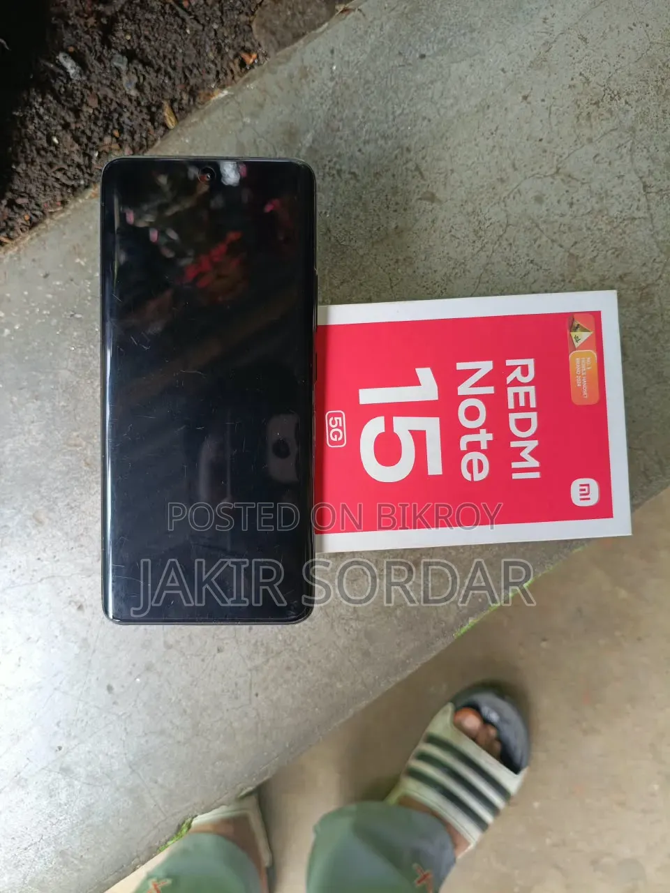 নতুন শাওমি রেডমি নোট ১৫ ২৫৬ জিবি কালো