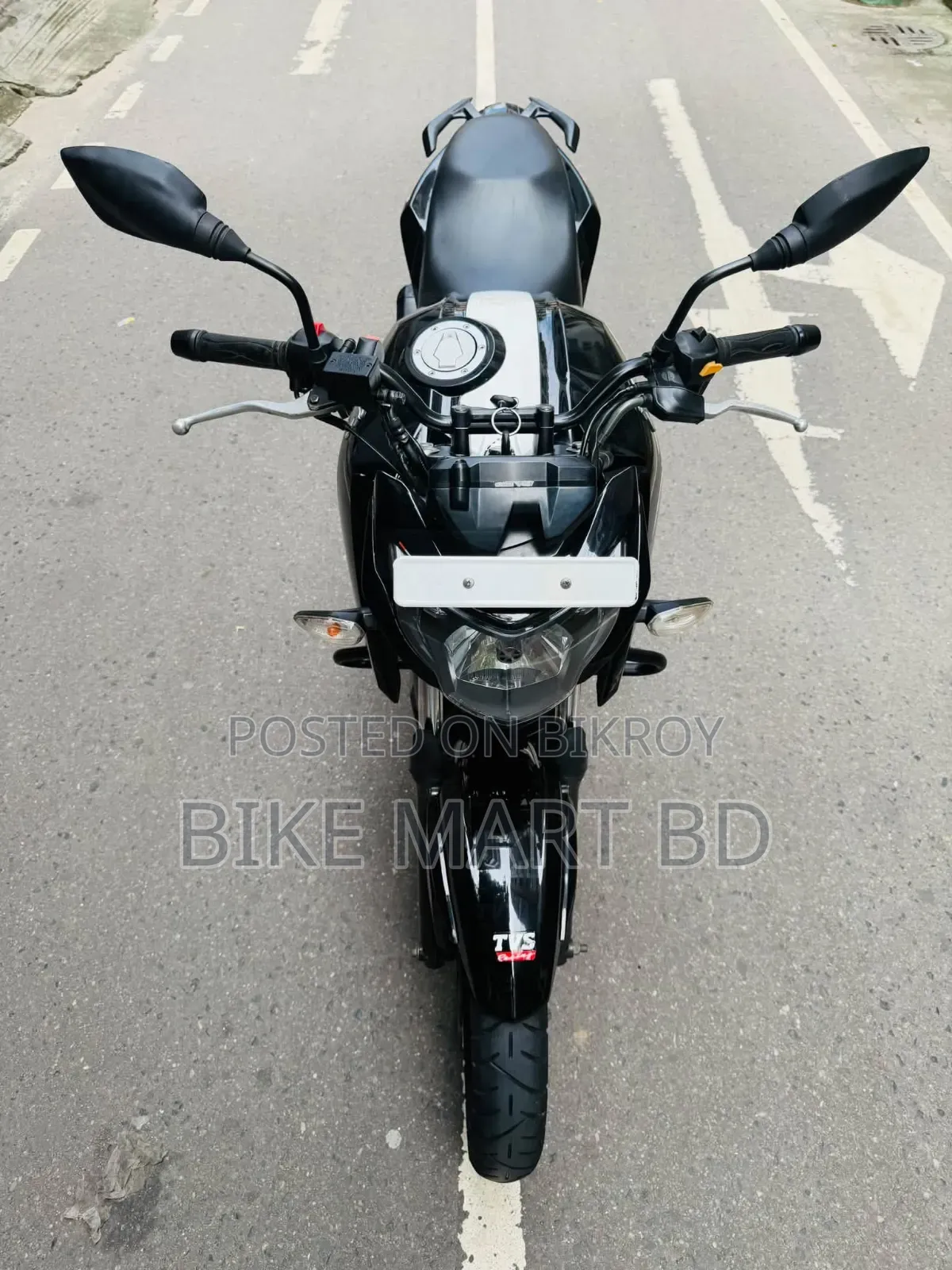 TVS Apache RTR 160 4V 2021 Black