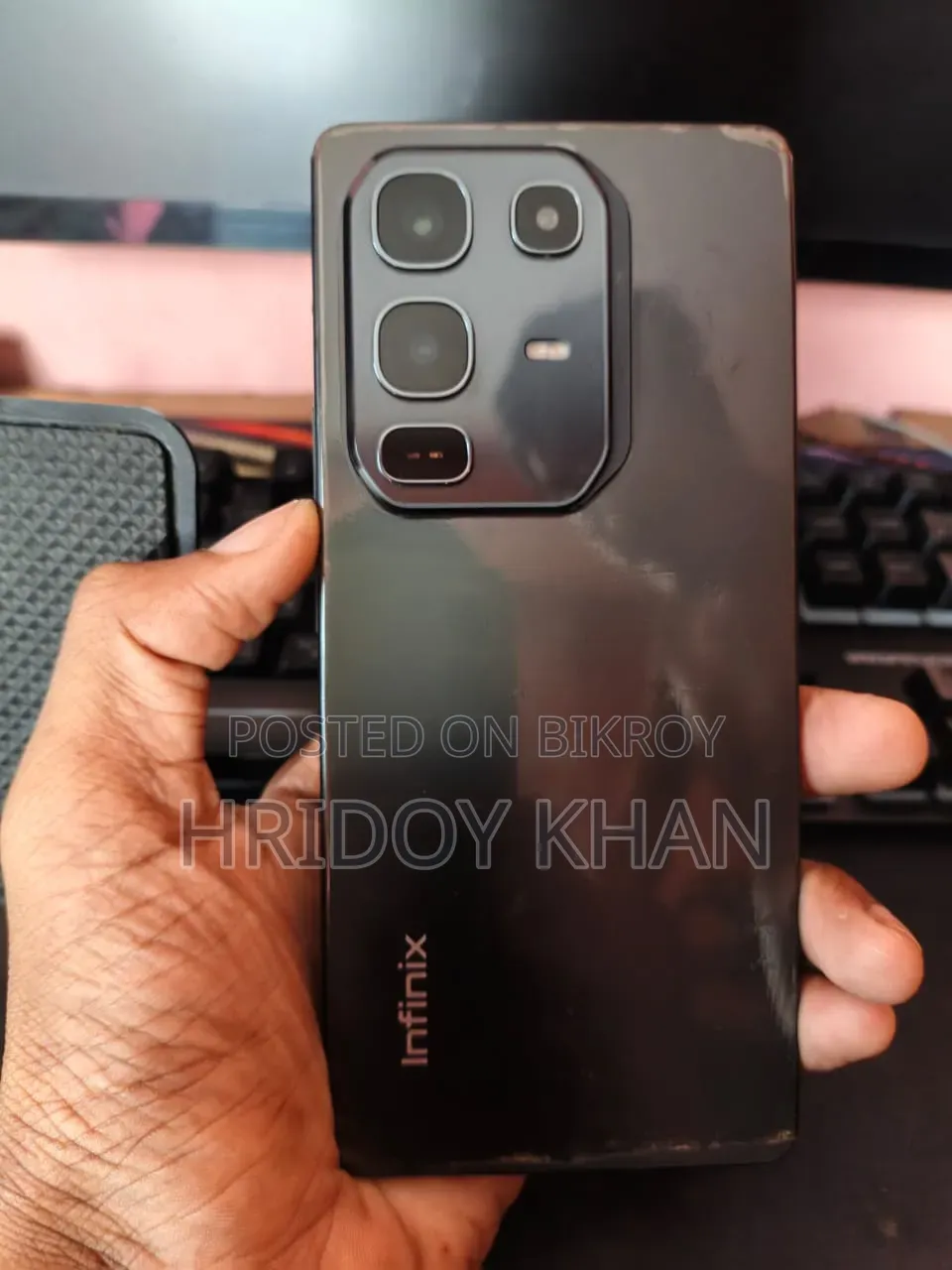 ইনফিনিক্স নোট ৫০ প্রো ২৫৬ জিবি ব্ল্যাক