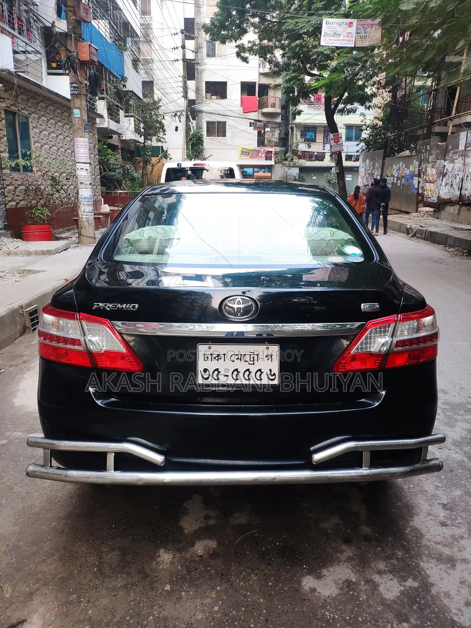 টয়োটা প্রমিও ১.৫ এফডব্লিউডি ২০১১ কালো