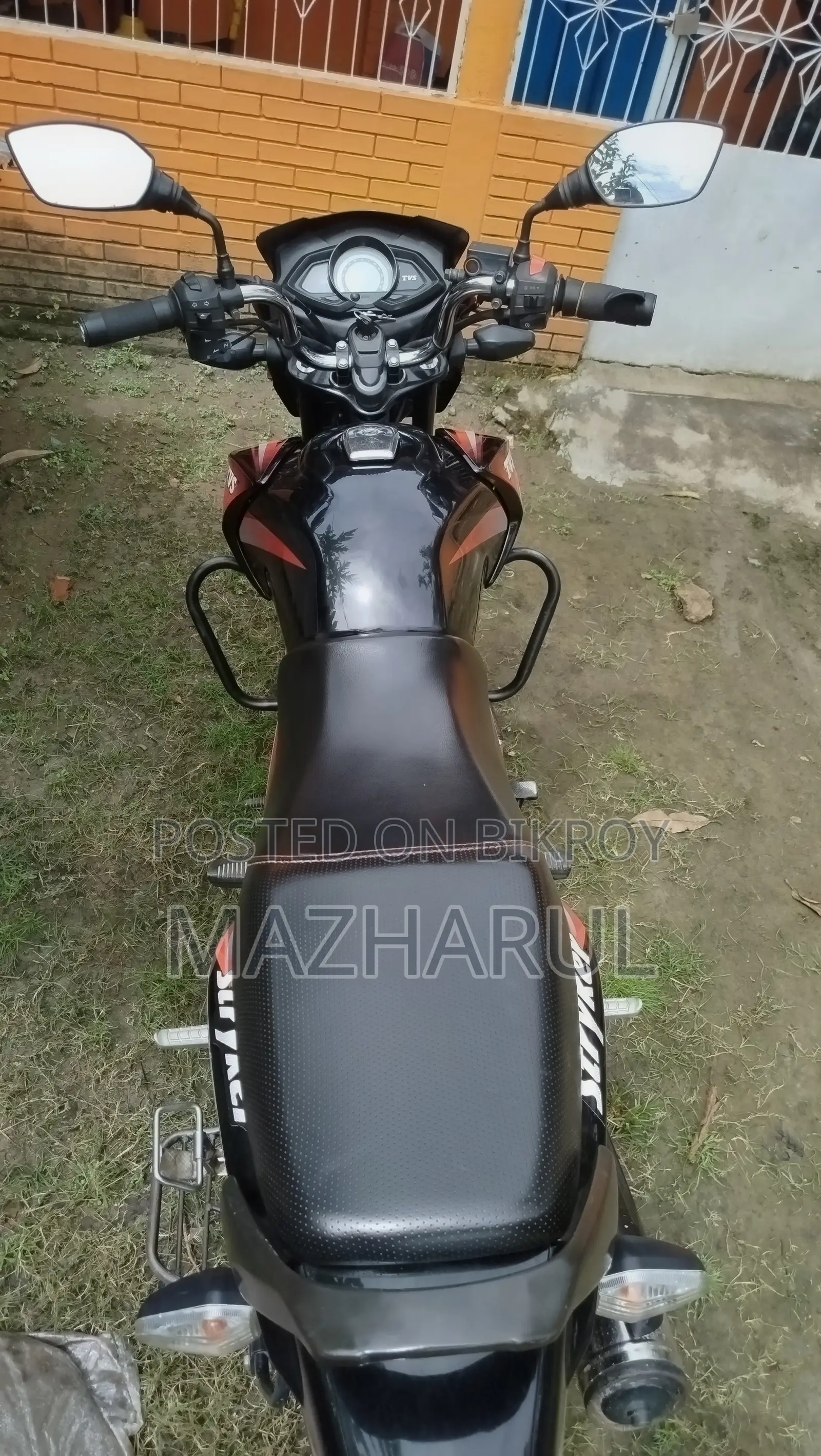 New TVS Stryker 125 2021 Red