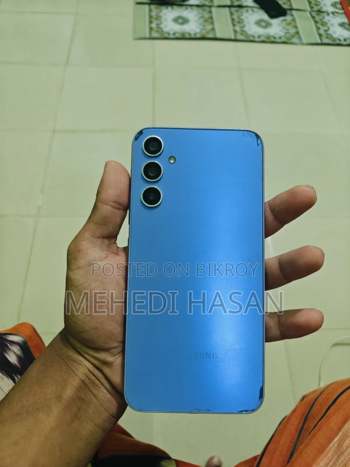 স্যামসাং গ্যালাক্সি এ৩৪ ৫জি ১২৮ জিবি ব্লু