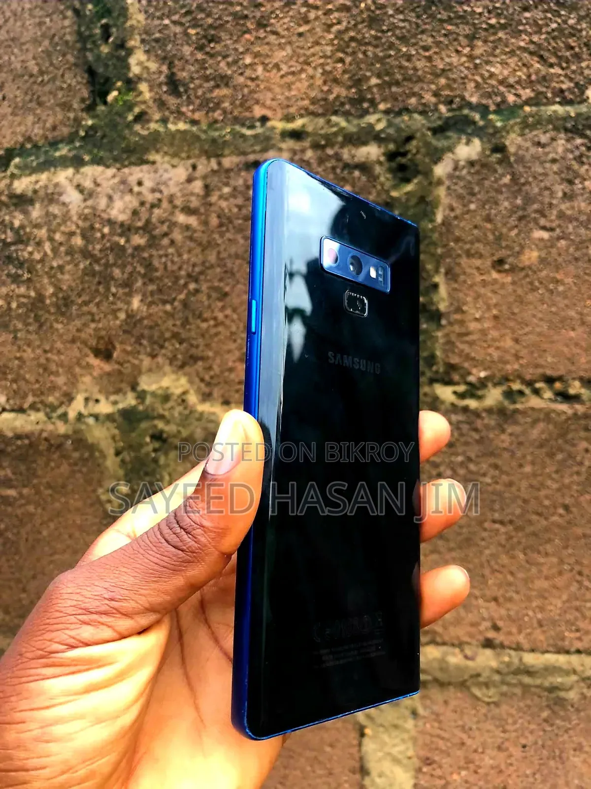 স্যামসাং গ্যালাক্সি নোট ৯ ১২৮ জিবি ব্লু