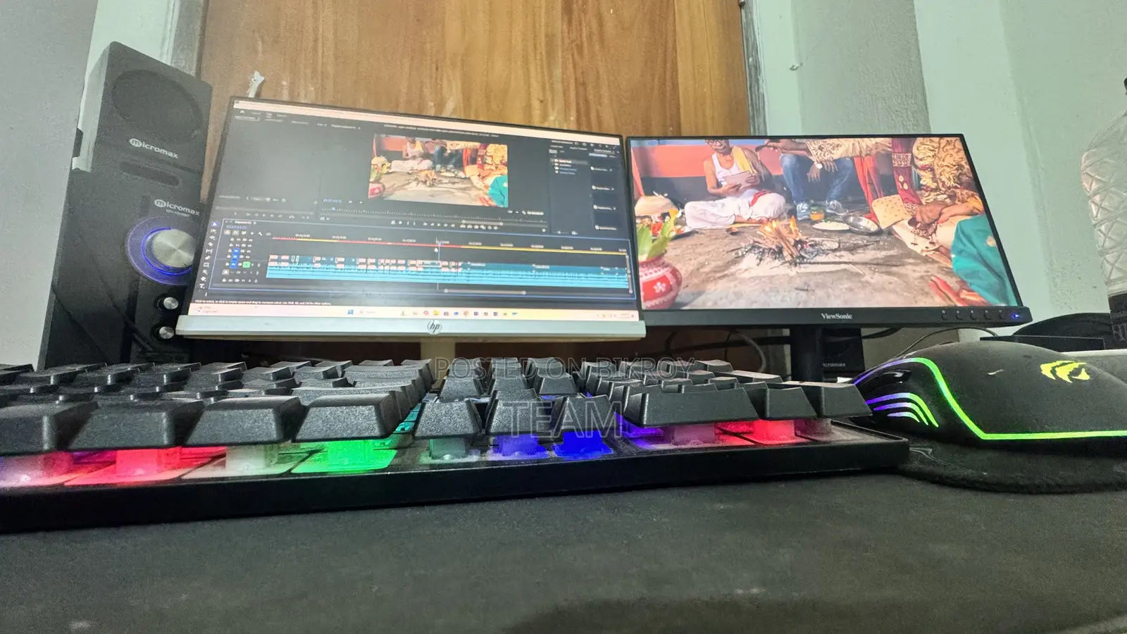 Desktop Computer MSI 16GB AMD Ryzen 7 SSD 1T