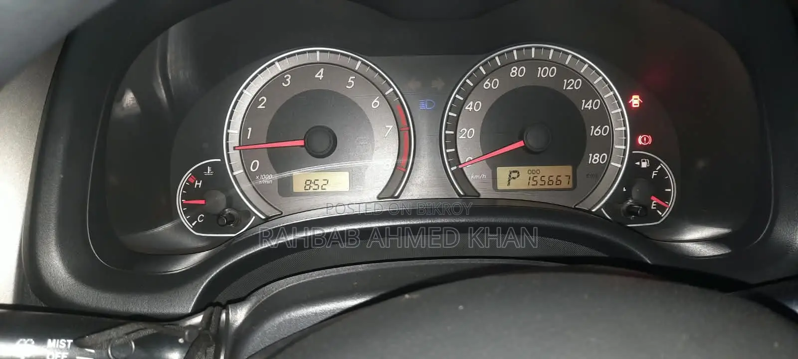 Toyota Axio 1.5 X Two-Wheel Drive 2011 Silver