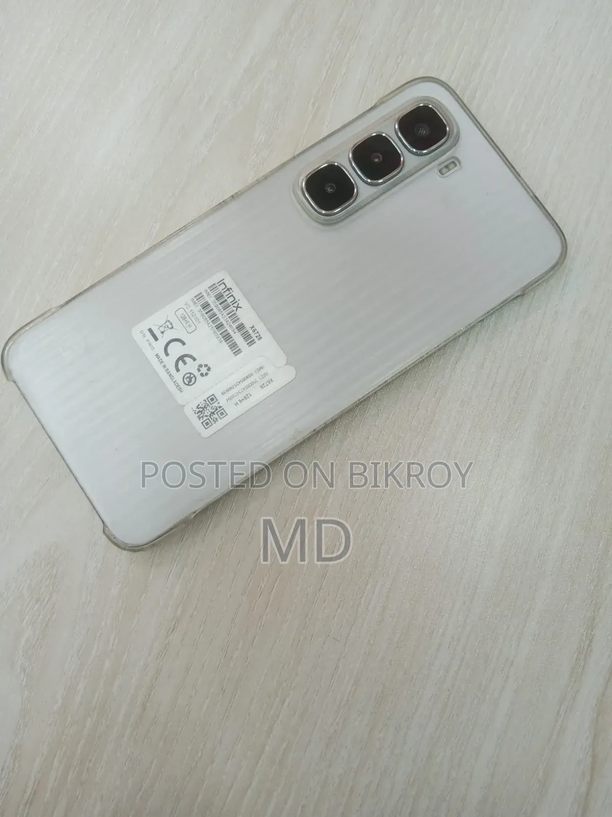 Infinix Hot 60i 128 GB White